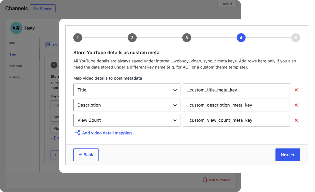 Import a YouTube channel into WordPress as posts